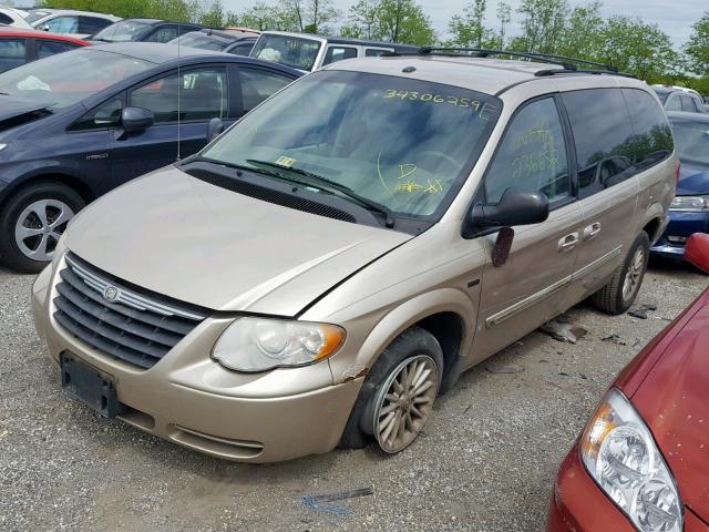2A8GP54L27R273736 - 2007 CHRYSLER TOWN & COU 金色 照片 2