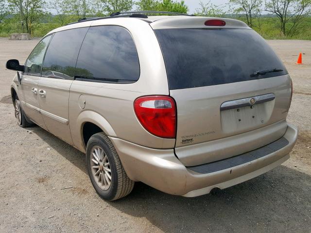 2A8GP54L27R273736 - 2007 CHRYSLER TOWN & COU 金色 照片 3