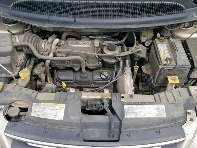 2A8GP54L27R273736 - 2007 CHRYSLER TOWN & COU 金色 照片 7