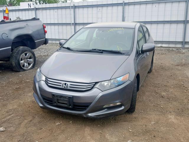 JHMZE2H55AS014503 - 2010 HONDA INSIGHT LX GRAY photo 9