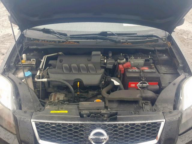 3N1AB6AP4BL728216 - 2011 NISSAN SENTRA 2.0 BLACK photo 7