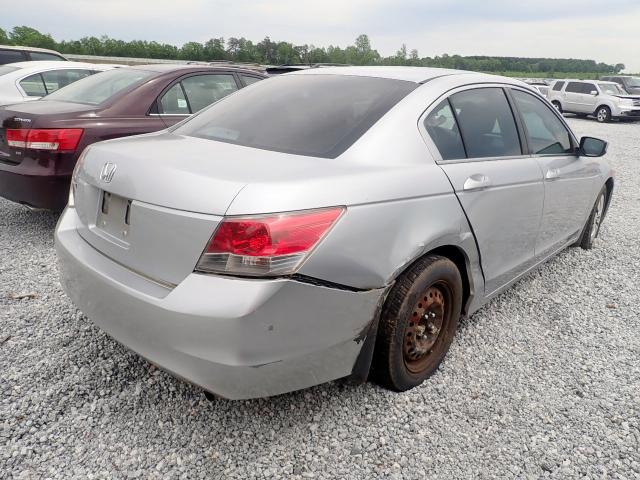 1HGCP26378A035079 - 2008 HONDA ACCORD LX SILVER photo 4