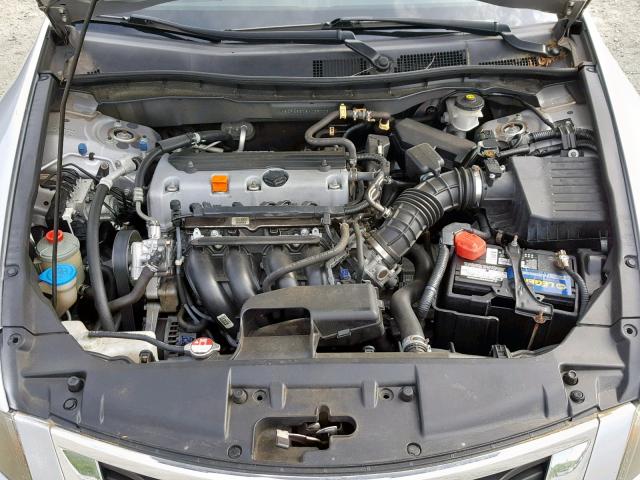 1HGCP26378A035079 - 2008 HONDA ACCORD LX SILVER photo 7