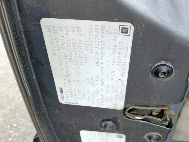 1G3AM54N7N6302188 - 1992 OLDSMOBILE CUTLASS CI ნაცრისფერი ფოტო 10