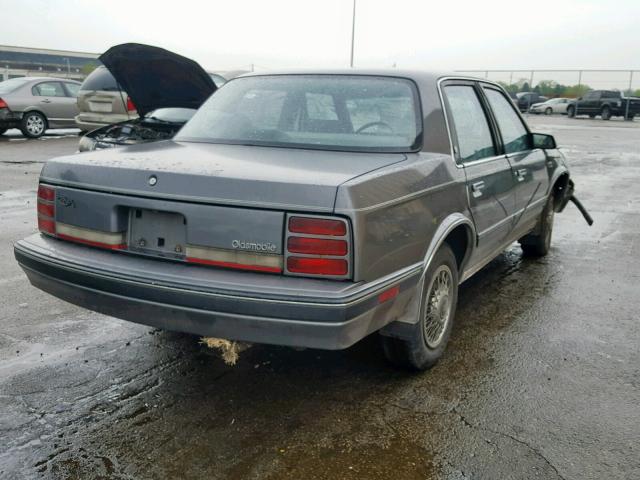 1G3AM54N7N6302188 - 1992 OLDSMOBILE CUTLASS CI ნაცრისფერი ფოტო 4