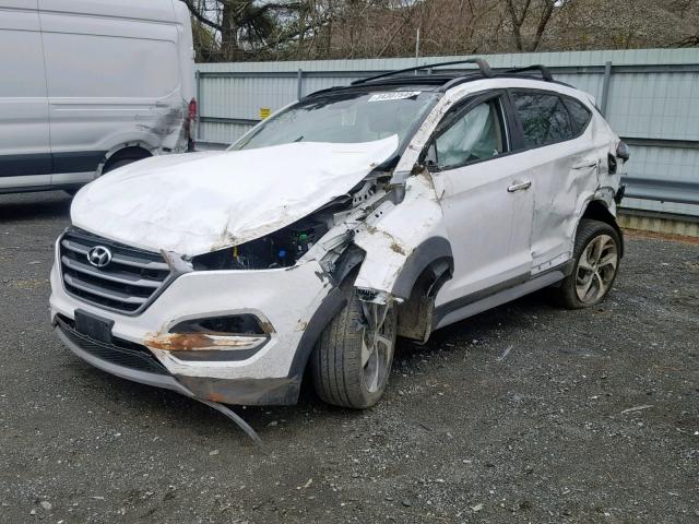 KM8J3CA26HU568685 - 2017 HYUNDAI TUCSON LIM WHITE photo 2