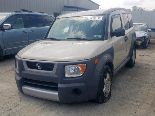 5J6YH286X5L007571 - 2005 HONDA ELEMENT EX GOLD photo 2