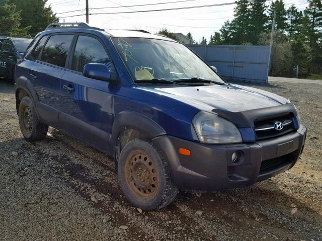 KM8JM72D57U657361 - 2007 HYUNDAI TUCSON GL BLUE photo 1