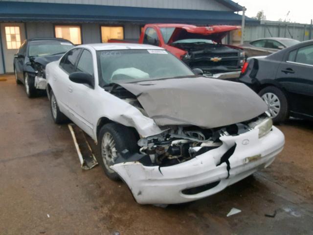 1G3NK52T41C276914 - 2001 OLDSMOBILE ALERO GX WHITE photo 1