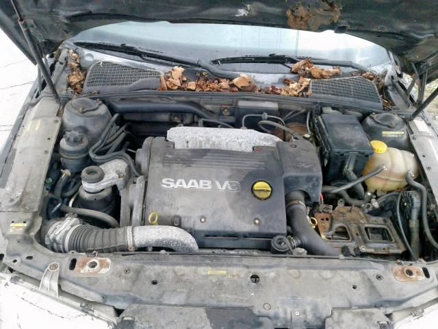 YS3EF58Z813037844 - 2001 SAAB 9-5 SE BLACK photo 7