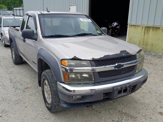 1GCDT196958232286 - 2005 CHEVROLET COLORADO SILVER photo 1