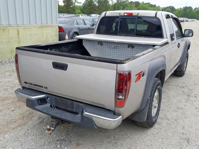 1GCDT196958232286 - 2005 CHEVROLET COLORADO SILVER photo 4