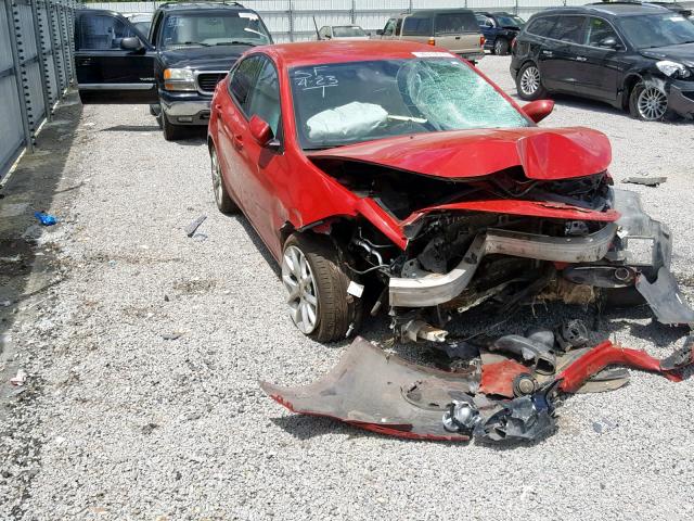 1C3CDFBA6DD345059 - 2013 DODGE DART SXT RED photo 1