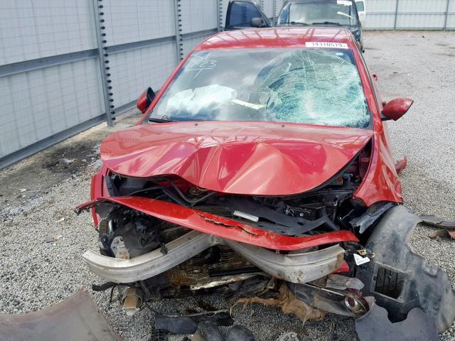 1C3CDFBA6DD345059 - 2013 DODGE DART SXT RED photo 9