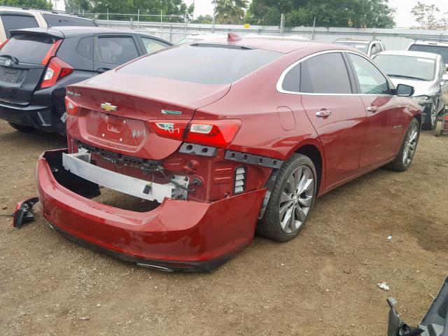 1G1ZH5SX9HF272152 - 2017 CHEVROLET MALIBU PRE BURGUNDY photo 4