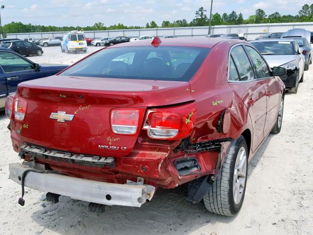 1G11C5SL0EF204780 - 2014 CHEVROLET MALIBU 1LT 红色 照片 4