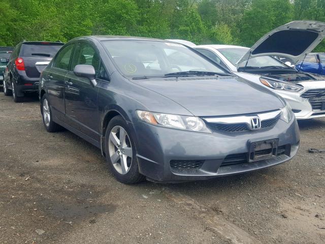 2HGFA16609H339392 - 2009 HONDA CIVIC LX-S GRAY photo 1