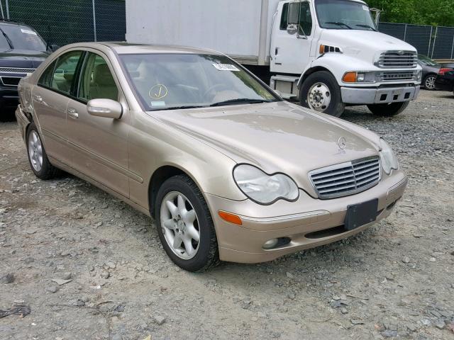 WDBRF61J62F155540 - 2002 MERCEDES-BENZ C 240 GOLD photo 2