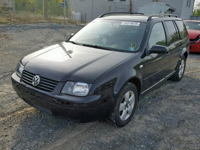 WVWSP61J53W528276 - 2003 VOLKSWAGEN JETTA GLS BLACK photo 2