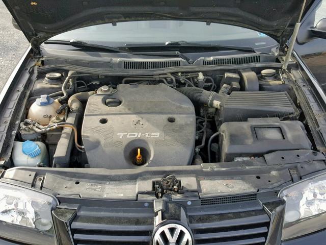 WVWSP61J53W528276 - 2003 VOLKSWAGEN JETTA GLS BLACK photo 7