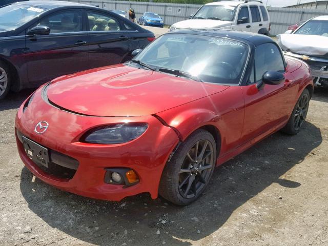 JM1NC2SF4F0238355 - 2015 MAZDA MX-5 MIATA RED photo 2