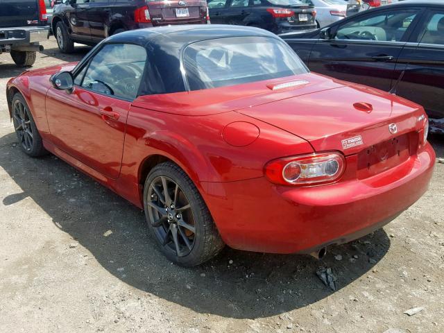 JM1NC2SF4F0238355 - 2015 MAZDA MX-5 MIATA RED photo 3