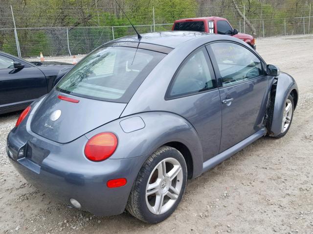 3VWCD31C74M404361 - 2004 VOLKSWAGEN NEW BEETLE Grau Foto 4