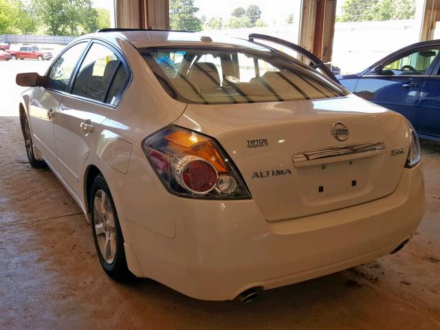 1N4AL21E48N498094 - 2008 NISSAN ALTIMA 2.5 WHITE photo 3