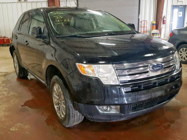 2FMDK38C49BA30234 - 2009 FORD EDGE SEL BLACK photo 1