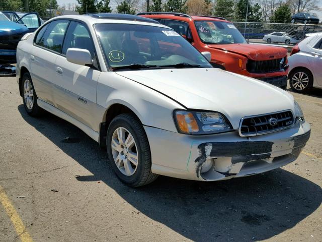 4S3BE896047204908 - 2004 SUBARU LEGACY OUT WHITE photo 1