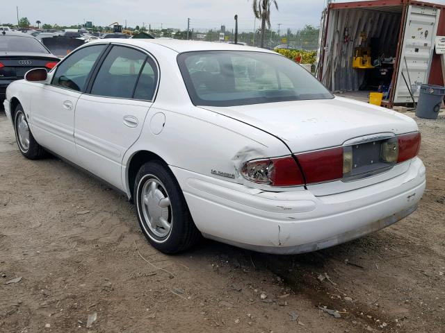 1G4HR54K2YU108783 - 2000 BUICK LESABRE LI WHITE photo 3