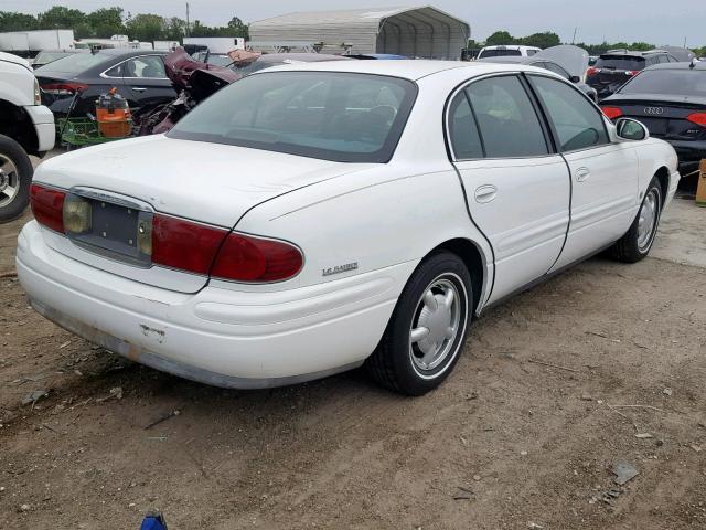 1G4HR54K2YU108783 - 2000 BUICK LESABRE LI WHITE photo 4