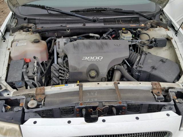 1G4HR54K2YU108783 - 2000 BUICK LESABRE LI WHITE photo 7