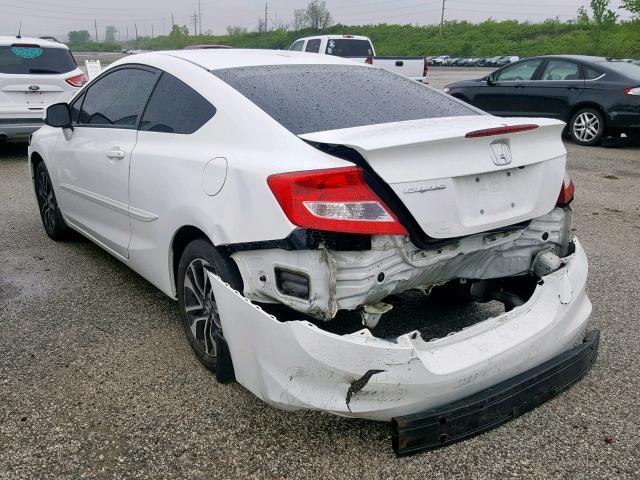 2HGFG3B09DH511262 - 2013 HONDA CIVIC EXL 白色 照片 3