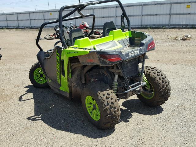 4UF18MPV7JT300469 - 2018 ARCTIC CAT WILDCAT GREEN photo 3