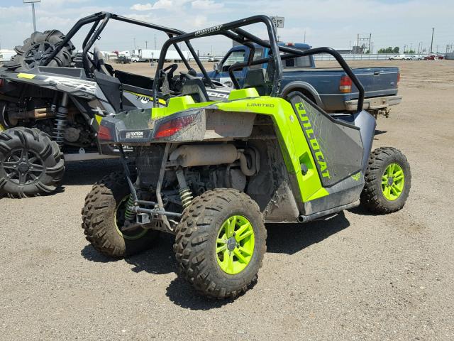 4UF18MPV7JT300469 - 2018 ARCTIC CAT WILDCAT GREEN photo 4