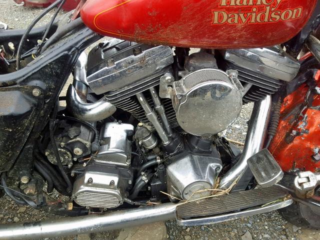 1HD1DJL11LY502376 - 1990 HARLEY-DAVIDSON FLHT CLASS ORANGE photo 7