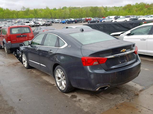 2G1155S30E9148908 - 2014 CHEVROLET IMPALA LTZ CHARCOAL photo 3