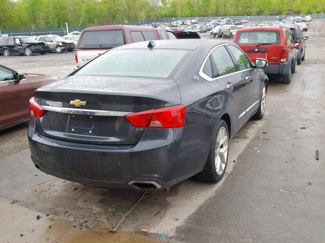 2G1155S30E9148908 - 2014 CHEVROLET IMPALA LTZ CHARCOAL photo 4