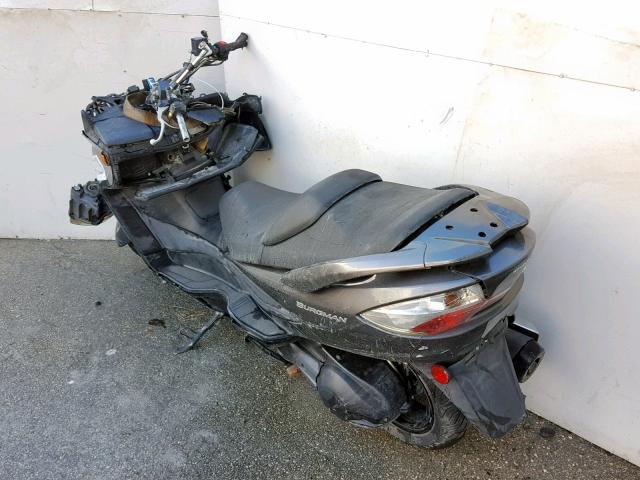 JS1CK44B4C2100213 - 2012 SUZUKI AN400 A GRAY photo 3