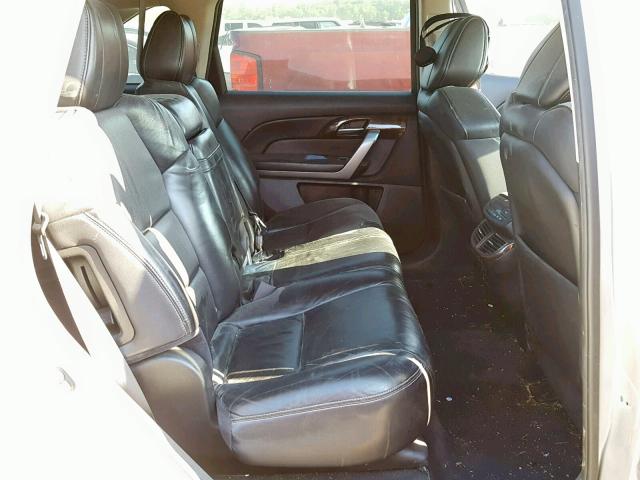2HNYD2H74BH517296 - 2011 ACURA MDX ADVANC 银色 照片 6