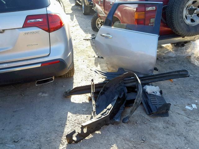 2HNYD2H74BH517296 - 2011 ACURA MDX ADVANC 银色 照片 9