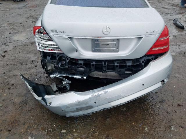 WDDNG8GB4BA368658 - 2011 MERCEDES-BENZ S 550 4MATIC  photo 9