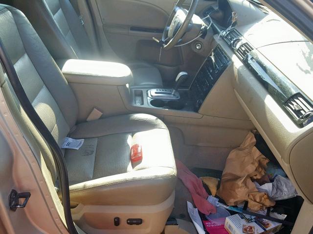 1MEFM42186G604048 - 2006 MERCURY MONTEGO PR ოქროსფერი ფოტო 5