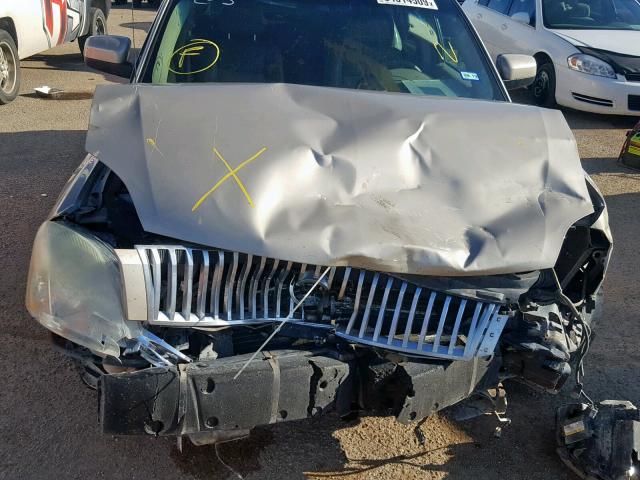 1MEFM42186G604048 - 2006 MERCURY MONTEGO PR ოქროსფერი ფოტო 7