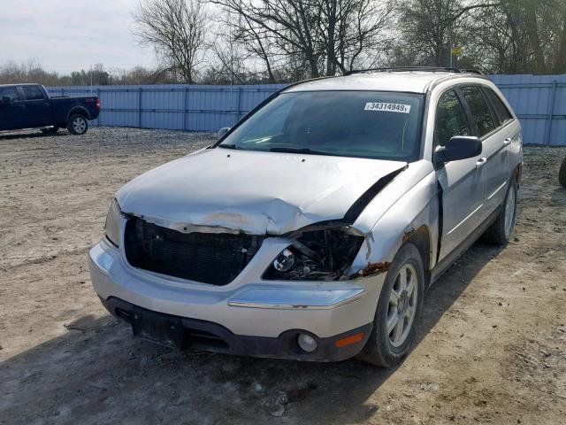 2C8GF68454R643249 - 2004 CHRYSLER PACIFICA SILVER photo 2