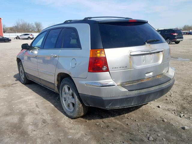 2C8GF68454R643249 - 2004 CHRYSLER PACIFICA SILVER photo 3