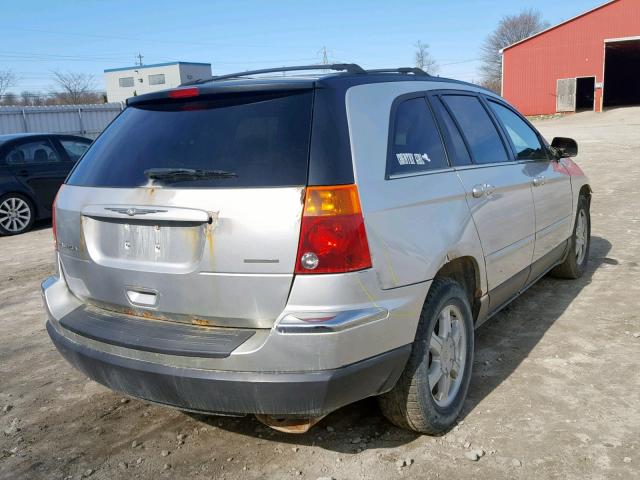 2C8GF68454R643249 - 2004 CHRYSLER PACIFICA SILVER photo 4