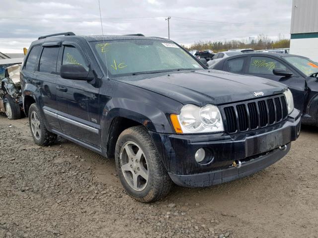 1J4GR48K66C287508 - 2006 JEEP GRAND CHER BLACK photo 1