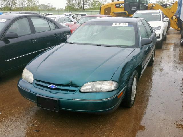 2G1WL52M1V9278829 - 1997 CHEVROLET LUMINA BAS Yaşıl foto 2